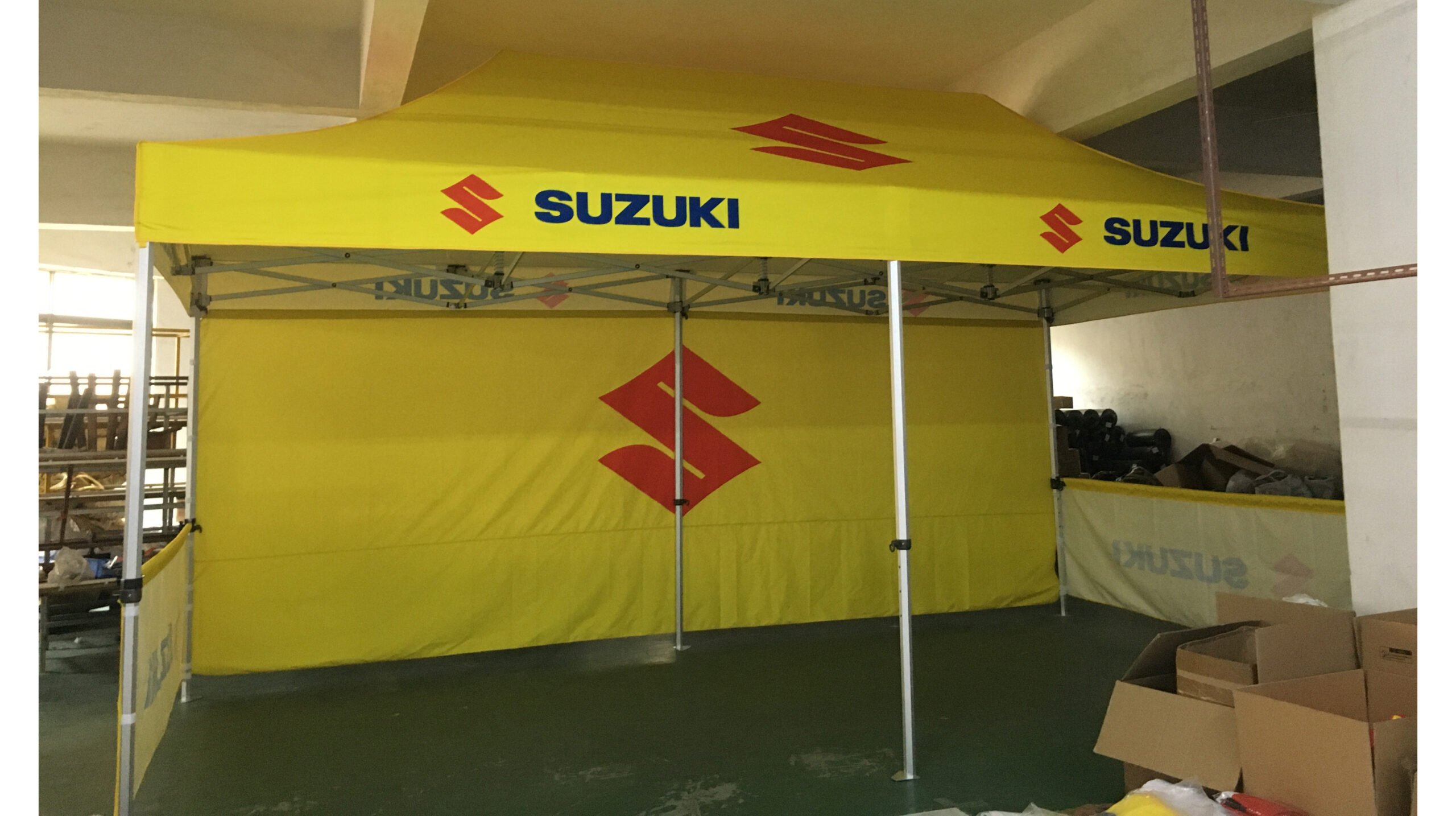 SUZUKI Yellow Trade Show Tent Shelter