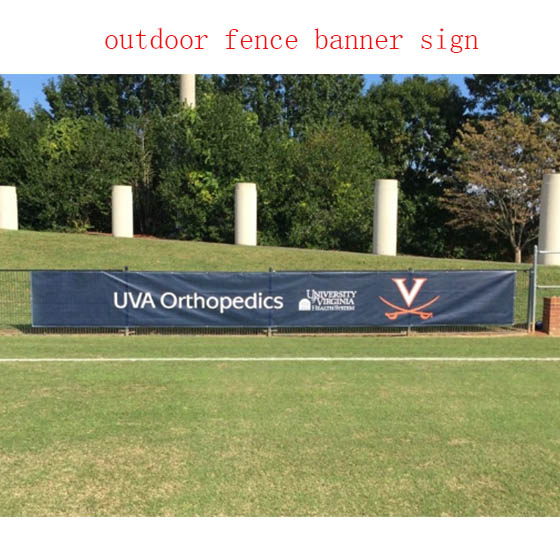 outdoor fence banners