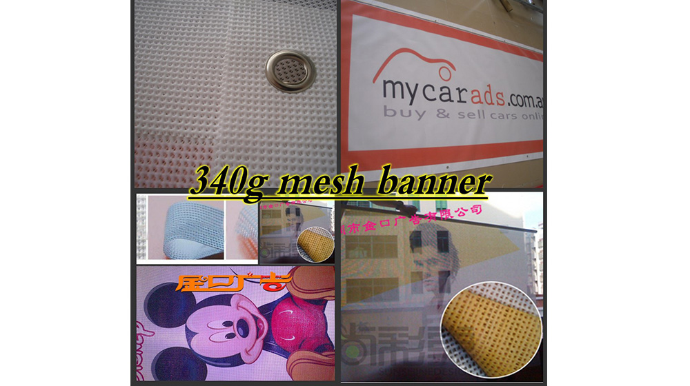 custom pvc mesh banners