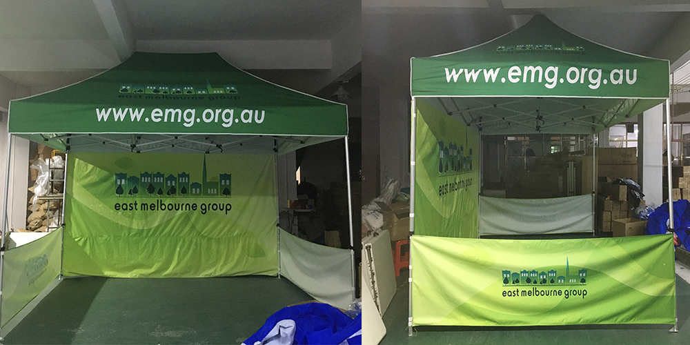 Branded Pop Up Tent