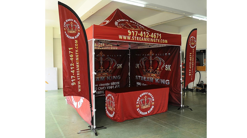 Custom Printed Tents