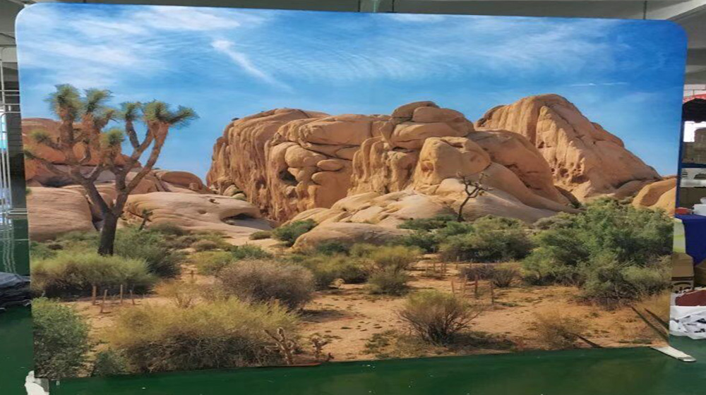Custom Fabric Backdrop Printing