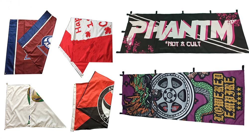 Custom Screen Printed Flags