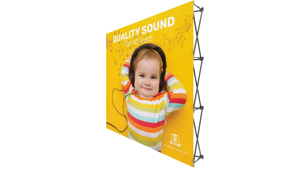 Pop up Fabric Backdrop