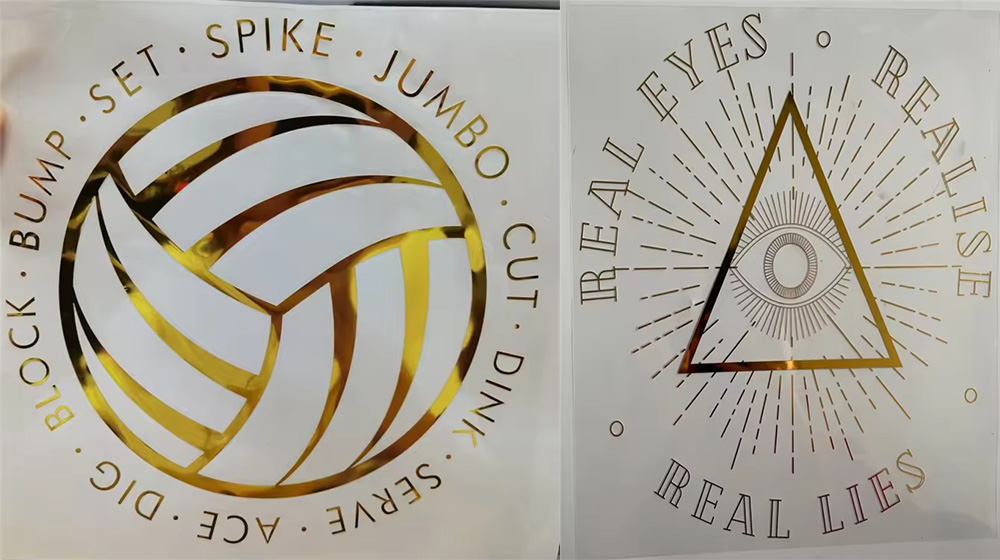 Gold Transfer Stickers