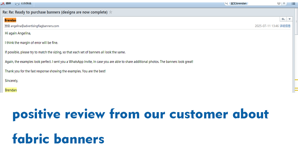 Review of Custom Printed Fabric Banners
