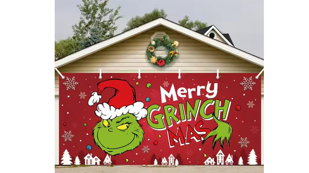 Garage Christmas Banner